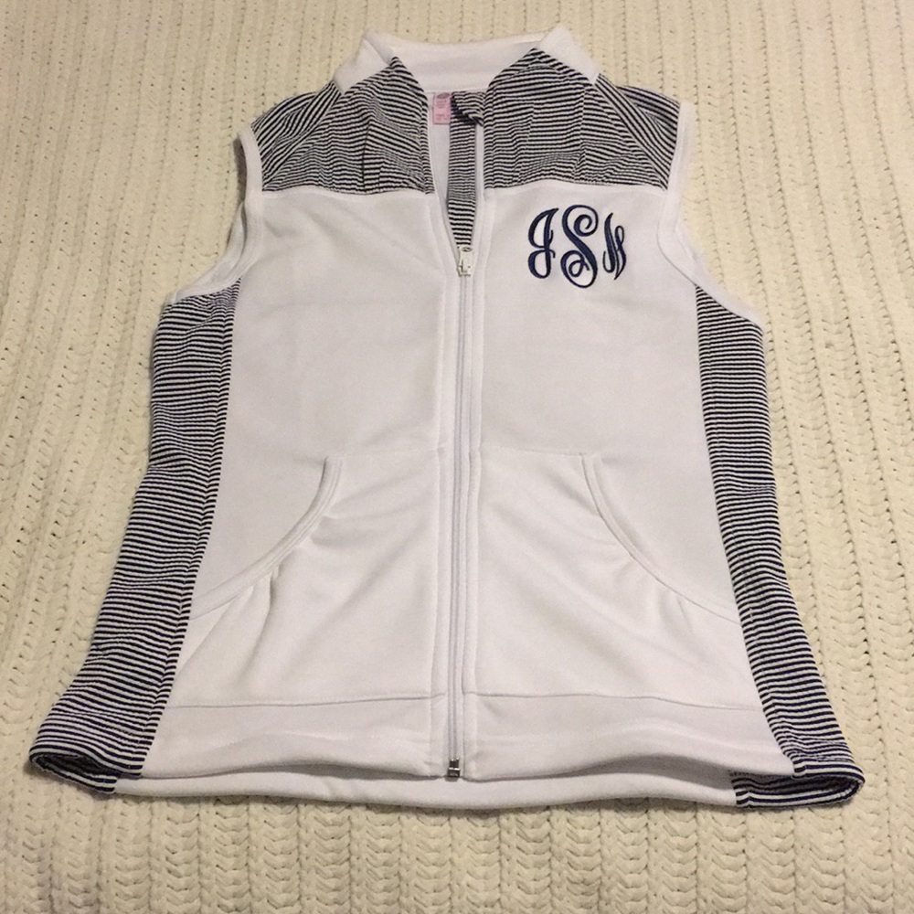 Monogram vest